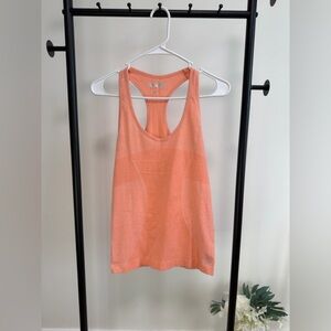 🌅 Forever 21 Peach Racerback Tank Top | Size S | Soft Minimal Basic